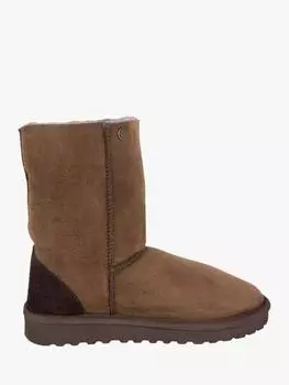 Оригинальные кельтские сапоги из овчины Celtic & Co., хаки