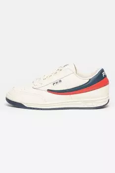 Оригинальные кожаные спортивные кроссовки Tennis '83 с контрастами Fila, красный