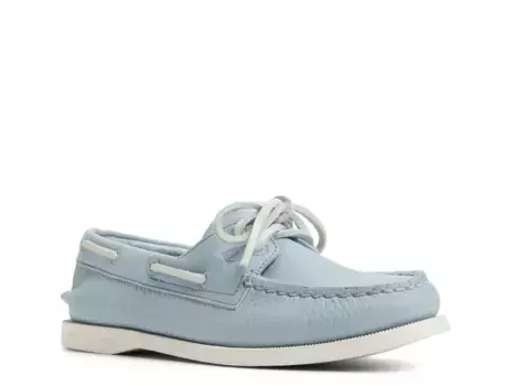 Оригинальные лодочные туфли с 2 отверстиями Sperry, Light Blue