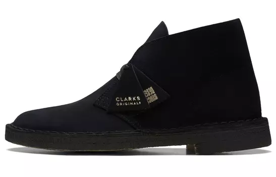 Оригинальные мужские ботинки Chelsea черного цвета Clarks