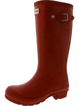 Оригинальные резиновые молодежные резиновые сапоги для мальчиков Hunter, цвет Military Red