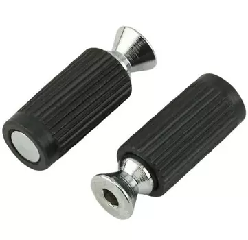 Оригинальные шпильки и вставки для крепления моста Floyd Rose. Хром Genuine Original Bridge Mounting Studs and inserts.