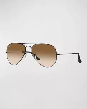 Оригинальные солнцезащитные очки-авиаторы, 62MM Ray Ban, цвет Light Blue