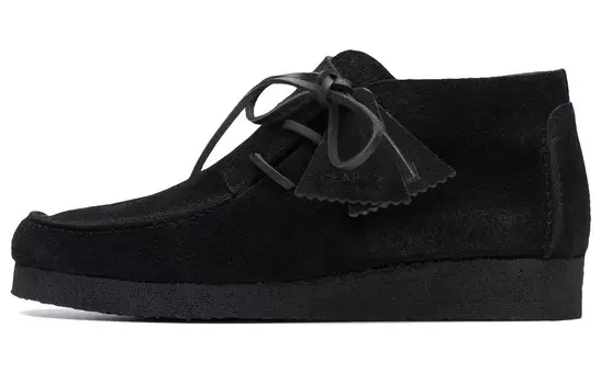 Оригинальные уличные ботинки мужские черные Clarks