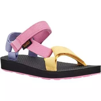 Оригинальные универсальные сандалии для маленьких детей Teva, цвет Rosebloom Multi