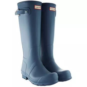 Оригинальные высокие резиновые сапоги в Hunter, синий