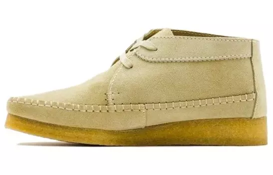 Оригинальные замшевые ботинки на шнуровке Clarks