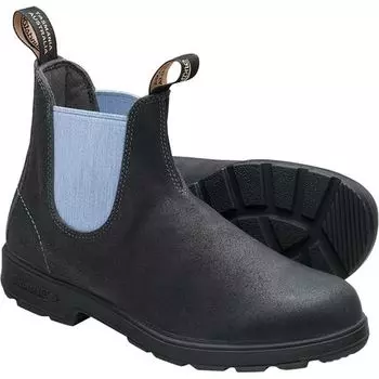 Оригинальные замшевые ботинки женские Blundstone, цвет #2209 - Steel Grey/Pale Denim
