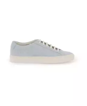 Оригинальные замшевые кроссовки Achilles Common Projects, синий