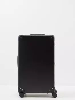 Оригинальный чемодан для регистрации на рейс размером 26 дюймов. Globe-Trotter, черный