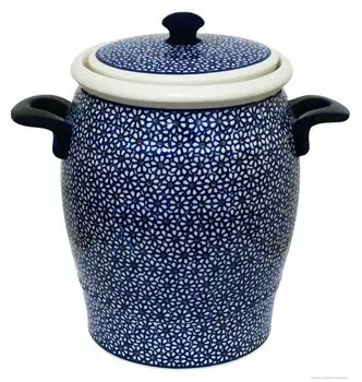 Оригинальный керамическая кастрюля Bunzlauer, 4,2 литра, вставная кастрюля для рома, кастрюля для огурца, универсальная кастрюля, керамическая кастрюля в дизайне 120 Bunzlauer Keramik