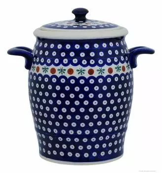 Оригинальный керамическая кастрюля Bunzlauer, 4,2 литра, кастрюля для рома, кастрюля для огурца, универсальная кастрюля, керамическая кастрюля в дизайне 41 Bunzlauer Keramik