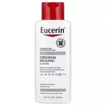 Оригинальный лечебный лосьон, без отдушек, 8,4 жидких унций (250 мл) Eucerin