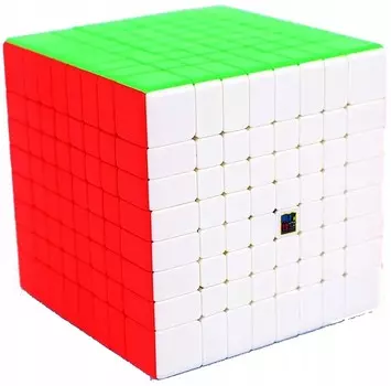 Оригинальный логический кубик MoYu 8x8x8 + подставка Rubix Kostkoland