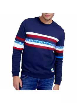 Оригинальный винтажный свитер Guess, синий