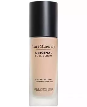 Original Pure Serum Сияющая жидкая основа SPF 20 Bareminerals, цвет Deep Cool 5