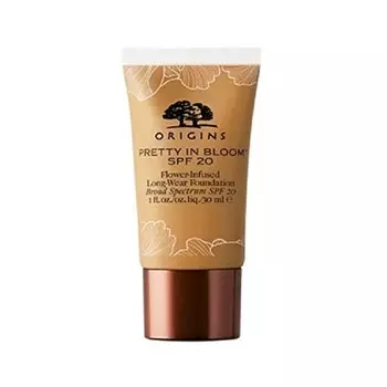 Origins Pretty In Bloom Цветочная стойкая тональная основа SPF20 30 мл 540 Medium Deep Golden Warm