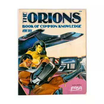 Orions - Common Knowledge Only!, Star Trek - Sourcebooks & Deck Plans (FASA), мягкая обложка