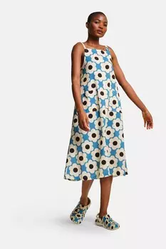 Orla kiely ii 100% хлопок сарафан Regatta, синий