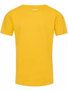 Orlebar Brown футболка с вышитым логотипом, оранжевый