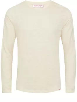 Orlebar Brown льняная футболка, белый