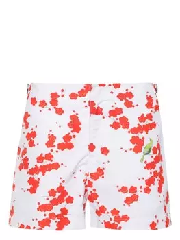 Orlebar Brown плавки-шорты Setter Plum Blossom, белый