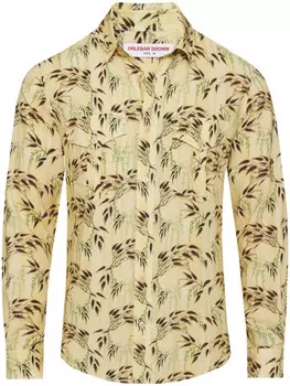 Orlebar Brown рубашка Colburn, нейтральный