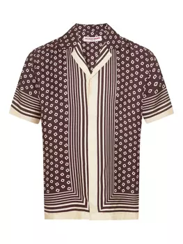 Orlebar Brown рубашка Maitan, красный