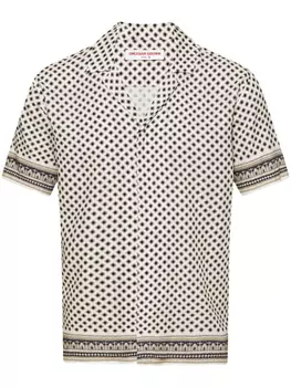 Orlebar Brown рубашка Maitan Solmio, белый