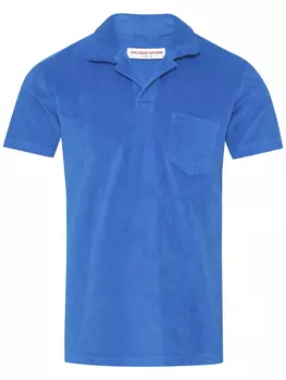 Orlebar Brown рубашка поло, синий