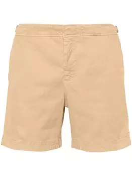 Orlebar Brown шорты-бермуды Bulldog средней посадки, серый