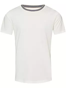 Orlebar Brown стандартная футболка с лентой, белый