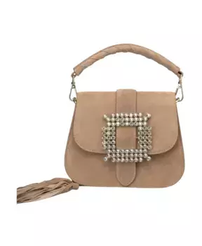 Орнамент сумочки Alma En Pena, коричневый