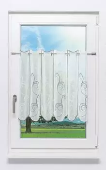 Орнаменты для штор из панелей Lysel (Ш х В) 112см * 60см серый/серо-белый