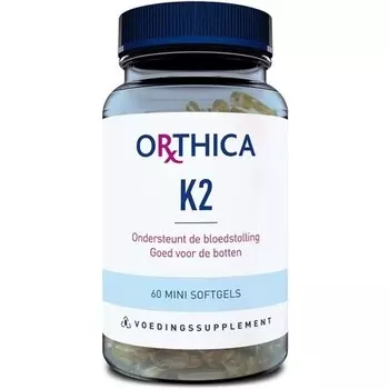 Orthica K2 45Mcg Витамин K2 60 Капсул