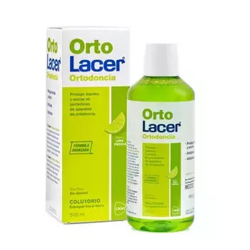 Ортодонтическая жидкость для полоскания рта Orto Lacer Colutorio Lacer, 500 ml