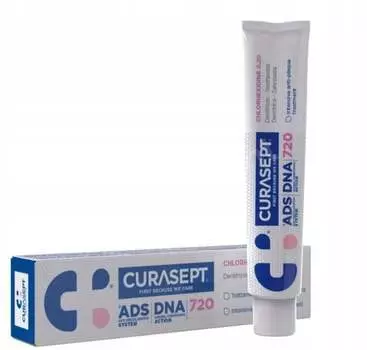 Ортодонтическая зубная паста с хлоргексидином CURASEPT ADS DNA 720 75 мл Inna marka