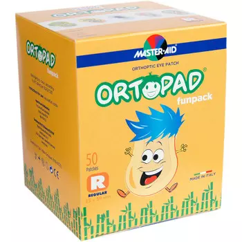 Ortopad Fun Pack Обычные патчи для глаз 50 шт Inna Marka