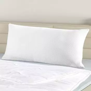 Ортопедическая подушка 40х80 см - вязкоупругая подушка для сна - чехол на молнии, съемный и моющийся DILUMA