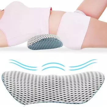 Ортопедическая подушка для поясничного отдела позвоночника, поддержка сна, поясничная поддержка, подушка для кровати для ишиаса, беременности, боли в бедре или ноге Crrynuo