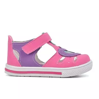Ортопедические сандалии для девочек фуксия-фиолетовый 210103 Ayakmod