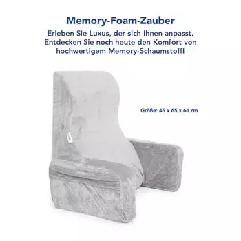 Ортопедическое кресло Komfortkissen, серый