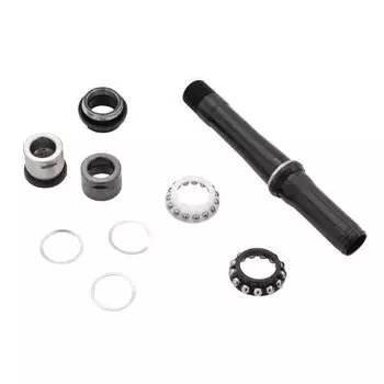 Ось втулки в сборе Shimano FH-M9111, черный / черный / черный