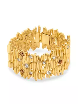 Oscar de la Renta браслет Fine Line, золотой