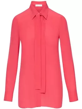 Oscar de la Renta шелковая блузка, розовый
