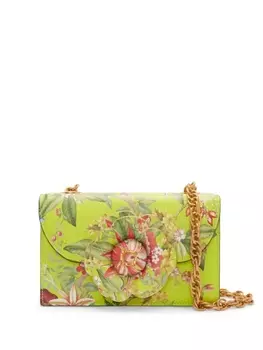 Oscar de la Renta сумка через плечо Tro Flora & Fauna, зеленый