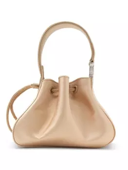 Oscar de la Renta сумка Nano O с кристаллами, нейтральный цвет