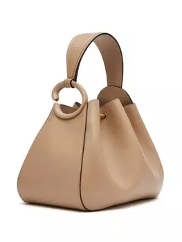 Oscar de la Renta сумка-тоут O Handle, нейтральный цвет