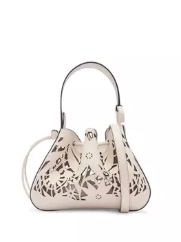 Oscar de la Renta сумка-тоут O с вырезами, нейтральный цвет