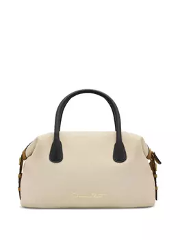 Oscar de la Renta сумка-тоут с логотипом, нейтральный